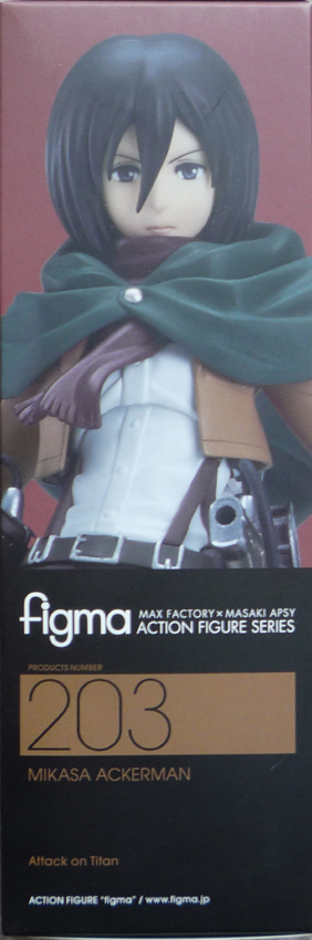 figma Mikasa Ackerman Advancement Giant Max Factory 原文:figma ミカサ・アッカーマン 進撃の巨人 マックスファクトリー