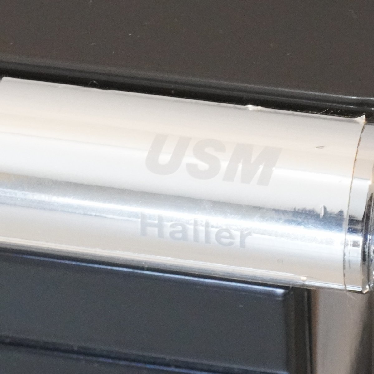 UMS Haller ハラー ロールボーイ 2段デスクワゴン ブラック キャビネット キッチンワゴン モダン スタイリッシュ 袖机 コンパクト DJ444_画像9