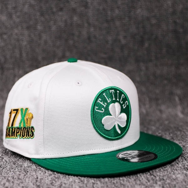 限定 17X Champions NBA Boston Celtics ボストン セルティックス 9FIFTY 野球帽子 NEWERA ニューエラ キャップ6181_画像1