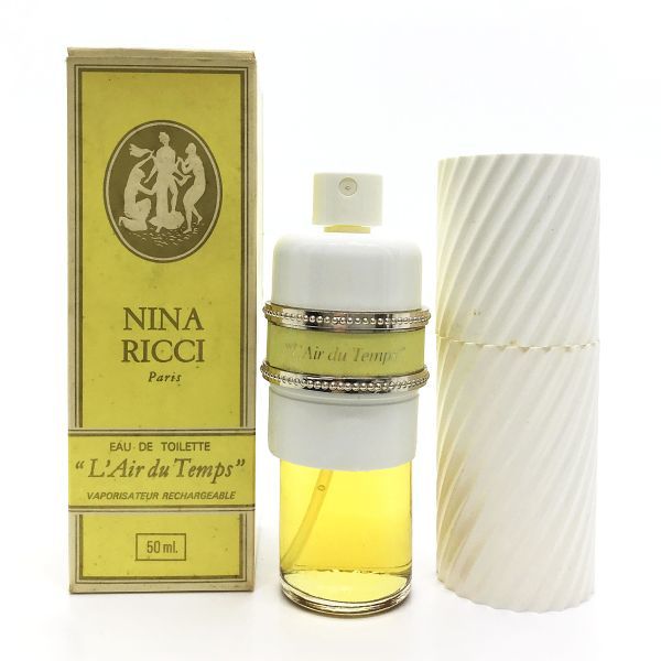 NINA RICCI ニナ リッチ レール デュタン L'AIR DU TEMPS EDT 50ml ☆残量ほぼいっぱい　送料350円_画像1