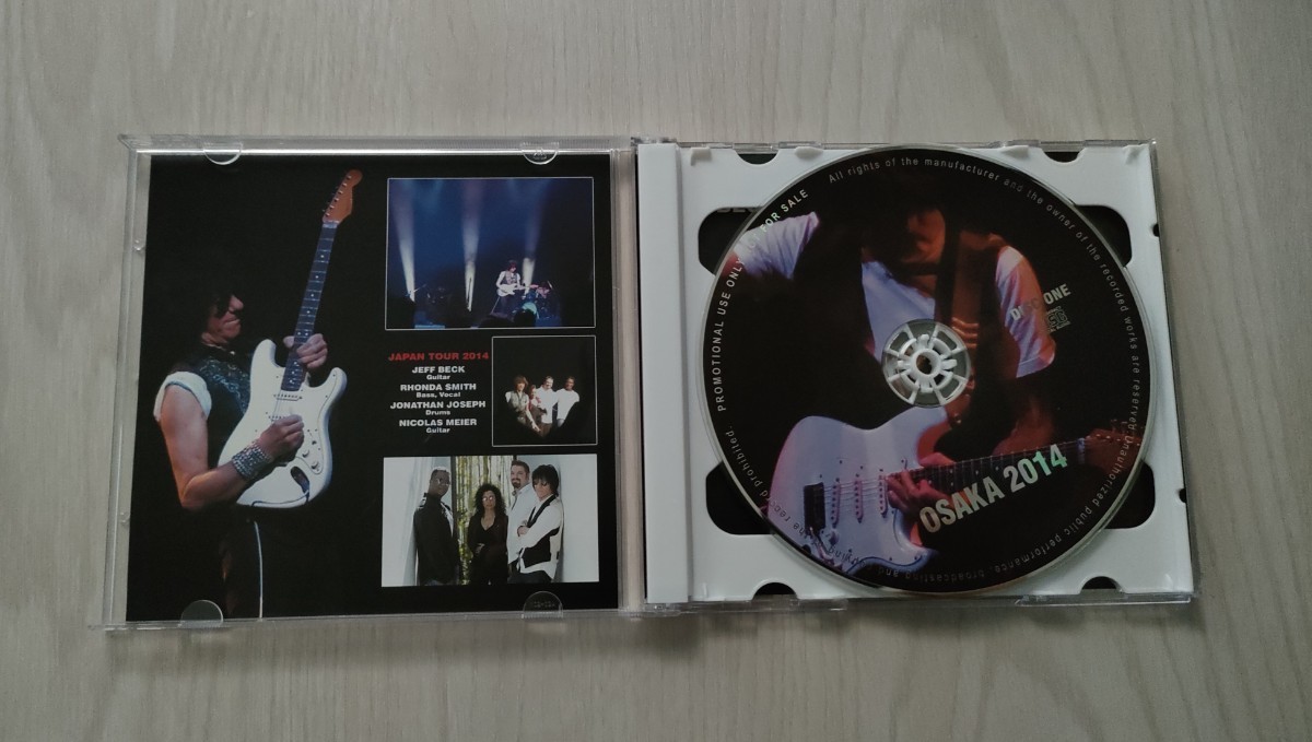 Jeff Beck Tokyo 2014 First Night & Osaka 2014（各2プレスCD）_画像6