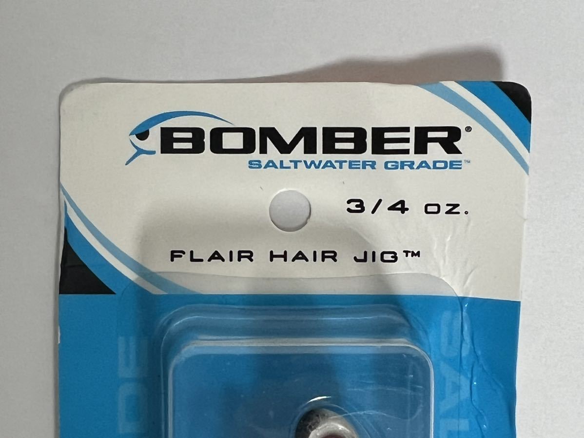 ☆ 送料無料 ☆ 新品 BOMBER FLAIR HAIR JIO 3/4oz ☆ ボーマー フェザージグ 21g ☆ 青物 シーバス トラウトルアーフィッシングに ☆の画像5