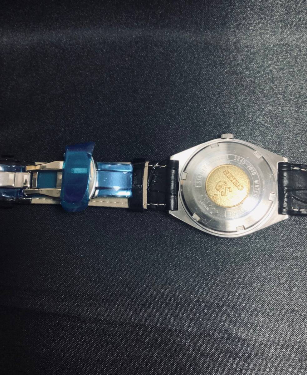 グランドセイコー 5645-7010 56GS 自動巻 ハイビート 1973年製 OH済 傷なし ☆超美品☆|代購幫