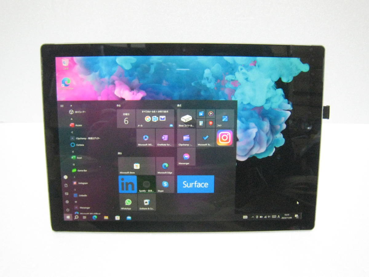 最新入荷 Microsoft Surface Pro 6 Core i5-8350U メモリ 8GB SSD