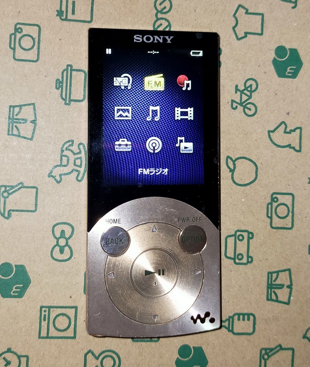 NW-S744 SONY WALKMAN 8GB FMラジオ対応 美品 通勤 通学 出張 旅行 入院 防災 ライターサイズ 薄型 ウォークマン ソニー_画像1