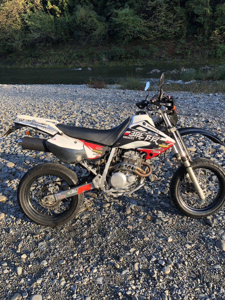 HONDA XR250 MD30前期　予備ホイール付_画像1