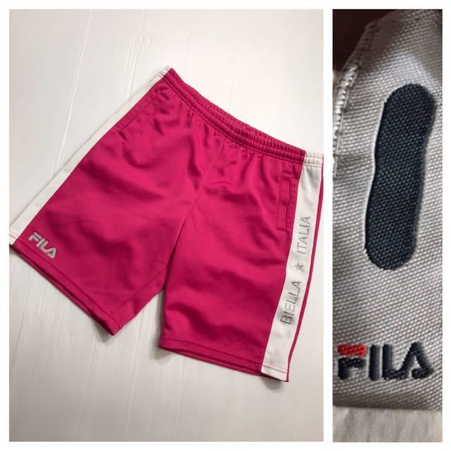 FILA ...  Kanebo  ... розовый  BIELLA ☆ ITALIA  бок    линия  ...  укороченные брюки  ... 150  около  76 ～ 92 cm