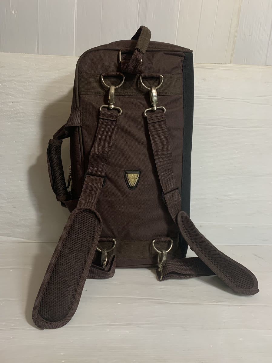 RITTER OUTDOOR LIMITED OF ENGLAND リッター　茶　厚めクッション　2WAY コルネット　？　ギグバッグ　ブラウン　ソフトバッグ　鞄 カバン_画像6