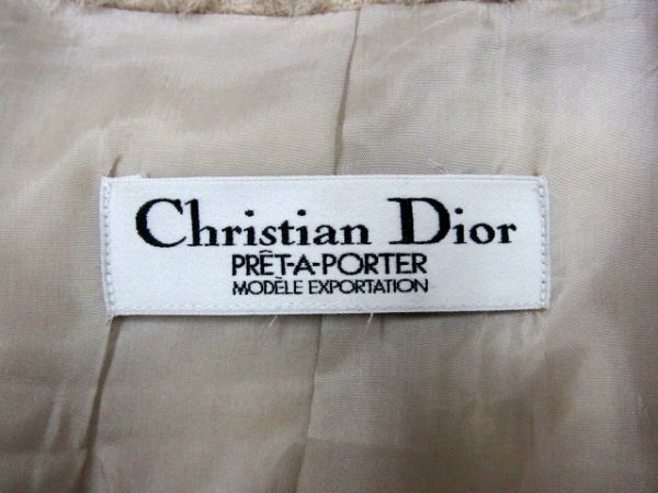 ★クリスチャンディオール Dior★レディース ショールカラーウールコート★R51112019B_画像5