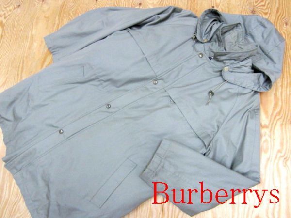 ★バーバリー Burberry★メンズ ダウンライナー付き フーディジップコート カーキ サイズＬ★R51112011B_画像1