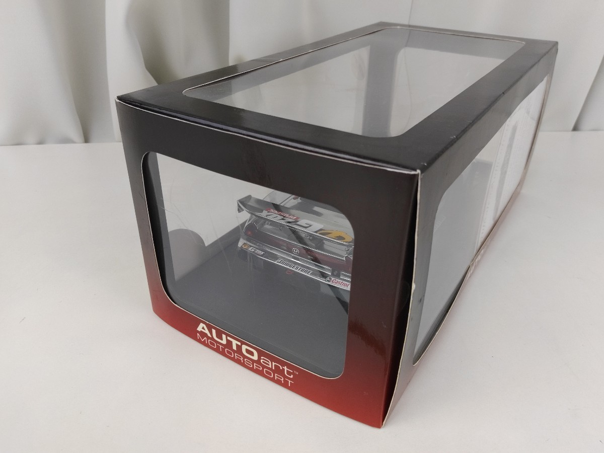 【訳あり】オートアート AUTO art 1/18 2003 JGTO G'ZOX MUGEN NSX #16 無限 模型 モデルカー 箱付_画像4