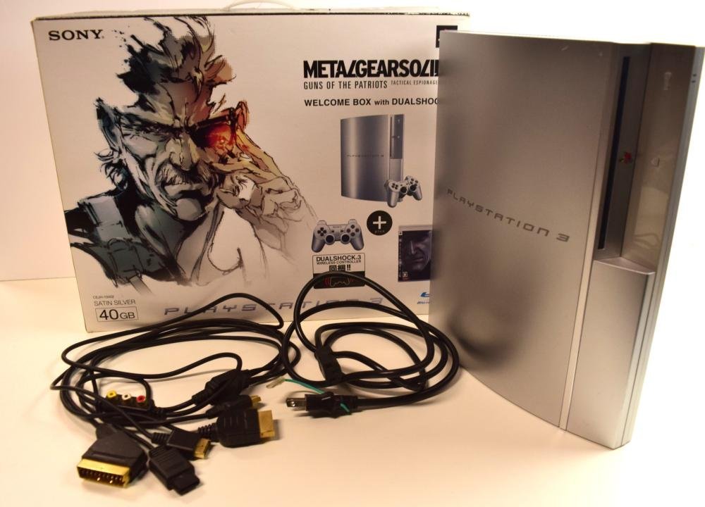 ICH【ジャンク品】 PlayStation3 METAL GEAR SOLID4 WELCOME BOX with DUALSHOCK3 CEJH-10002 〈202-231116-ss15-ICH〉_画像1