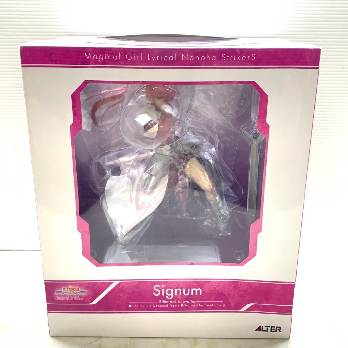 MIN【中古品】 MSMO アルター 魔法少女リリカルなのは StrikerS シグナム 1/7スケールフィギュア 〈53-231122-YF-3-MIN〉_画像1