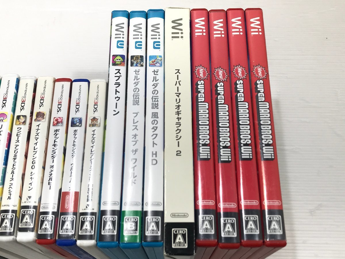 【TAG・ジャンク品】★ゲームソフト まとめ売り ★Wii/WiiU/DS/3DS/ゲームキューブ等 ※未検品　023-231025-YK-14-TAG_画像4