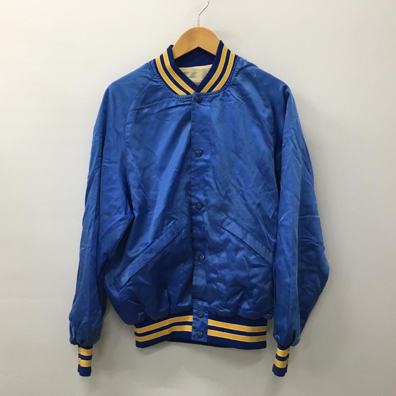 TEI【現状渡し品】 KING LOUIE キングルイ 70's PRO FIT スタジアムジャケット ブルー M VINTAGE 〈145-231101-YO-17-TEI〉_画像1