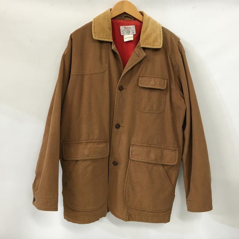 TEI【中古品】 ORVIS オービス 70s 80s JACKET ジャケット 襟コーデュロイ HUNTING ハンティング ブラウン 〈145-231115-YO-11-TEI〉_画像1