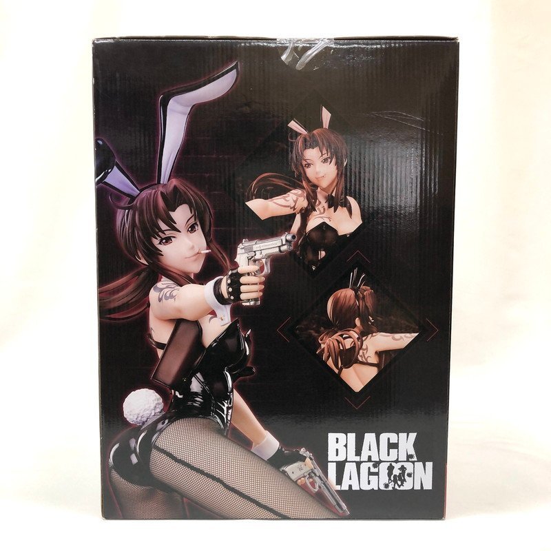 OTO 【未使用品】 BLACK LAGOON レヴィ 網タイツ バニー サイン入り Ver. 1/4スケール フィギュア RAVY BUNNY 〈53-231117-TR-7-OTO〉_画像4