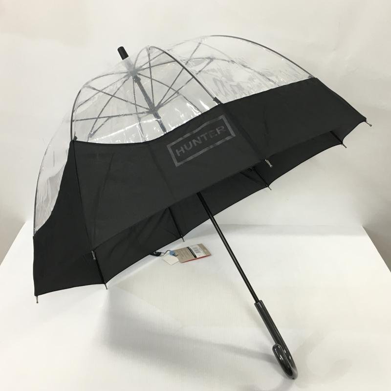 TEI[ текущее состояние доставка товар ] HUNTER Hunter зонт от дождя umbrella с биркой черный (208-231120-YO-7-TEI)