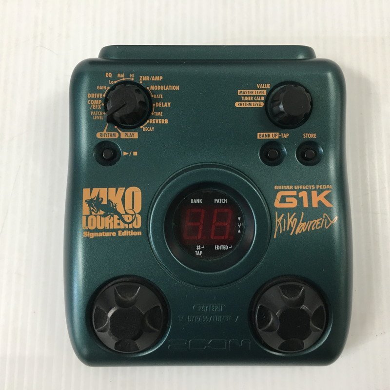 TEI【中古品】 ZOOM GUITAR EFFECTS PEDAL G1K Kiko Loureiro Signature Edition キコ・ルーレイロ 〈114-231121-MK-7-TEI〉_画像2