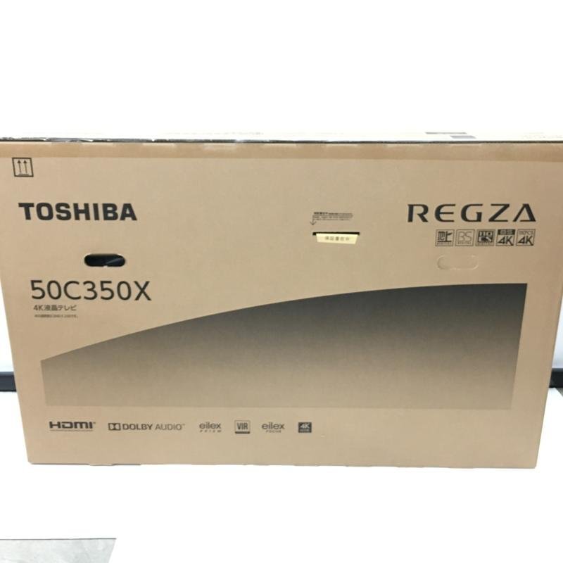 TEI【未使用品】 TOSHIBA REGZA 4K 50V型液晶テレビ 50C350X 東芝 未