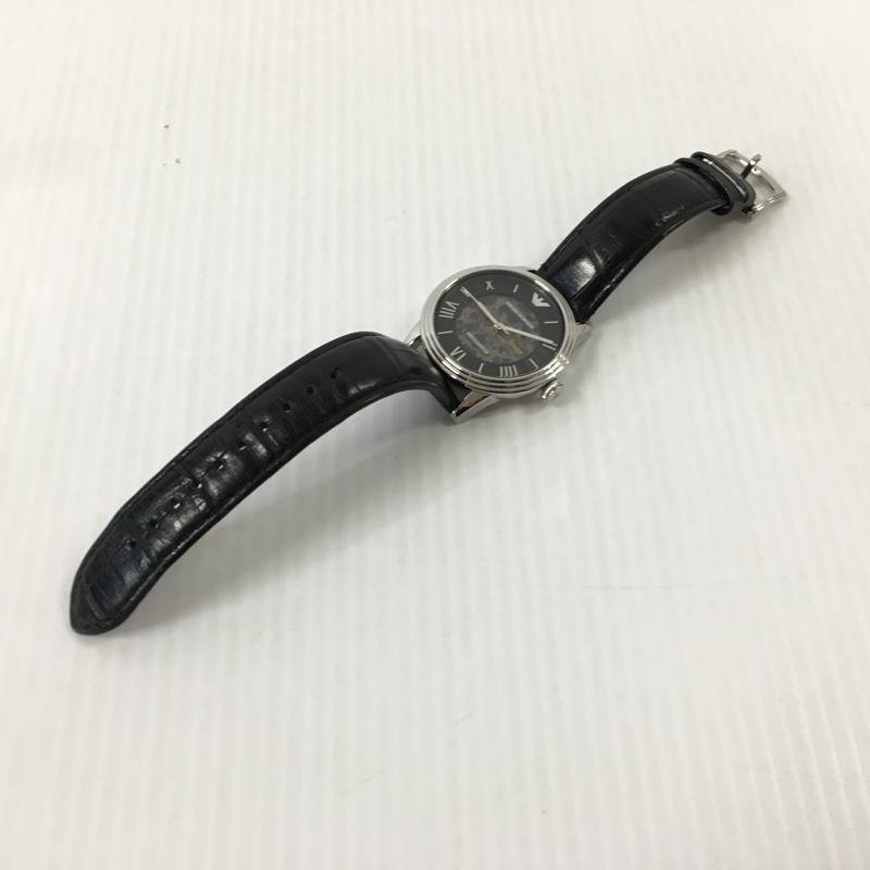 TEI[ secondhand goods ] EMPORIO ARMANI AR4669 self-winding watch clock men's Armani (197-231130-AT-2-TEI)