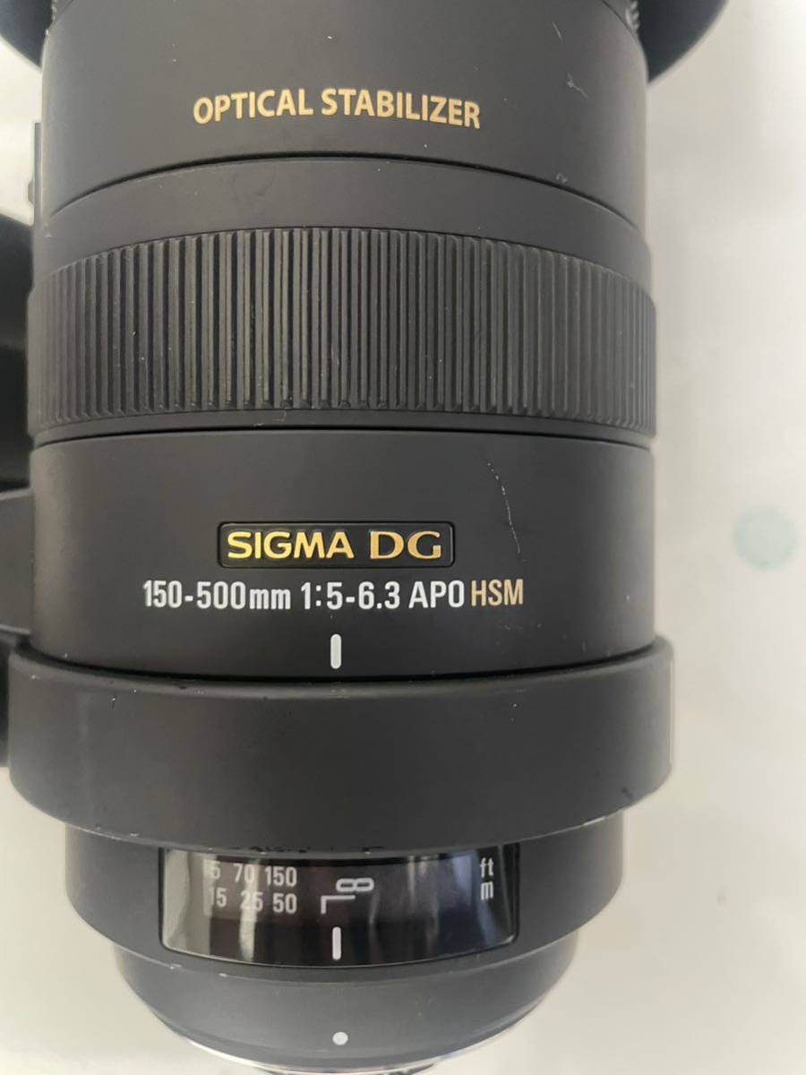 SIGMA DG 150-500mm F5-6.3 APO HSM ニコン Fマウント シグマ_画像2
