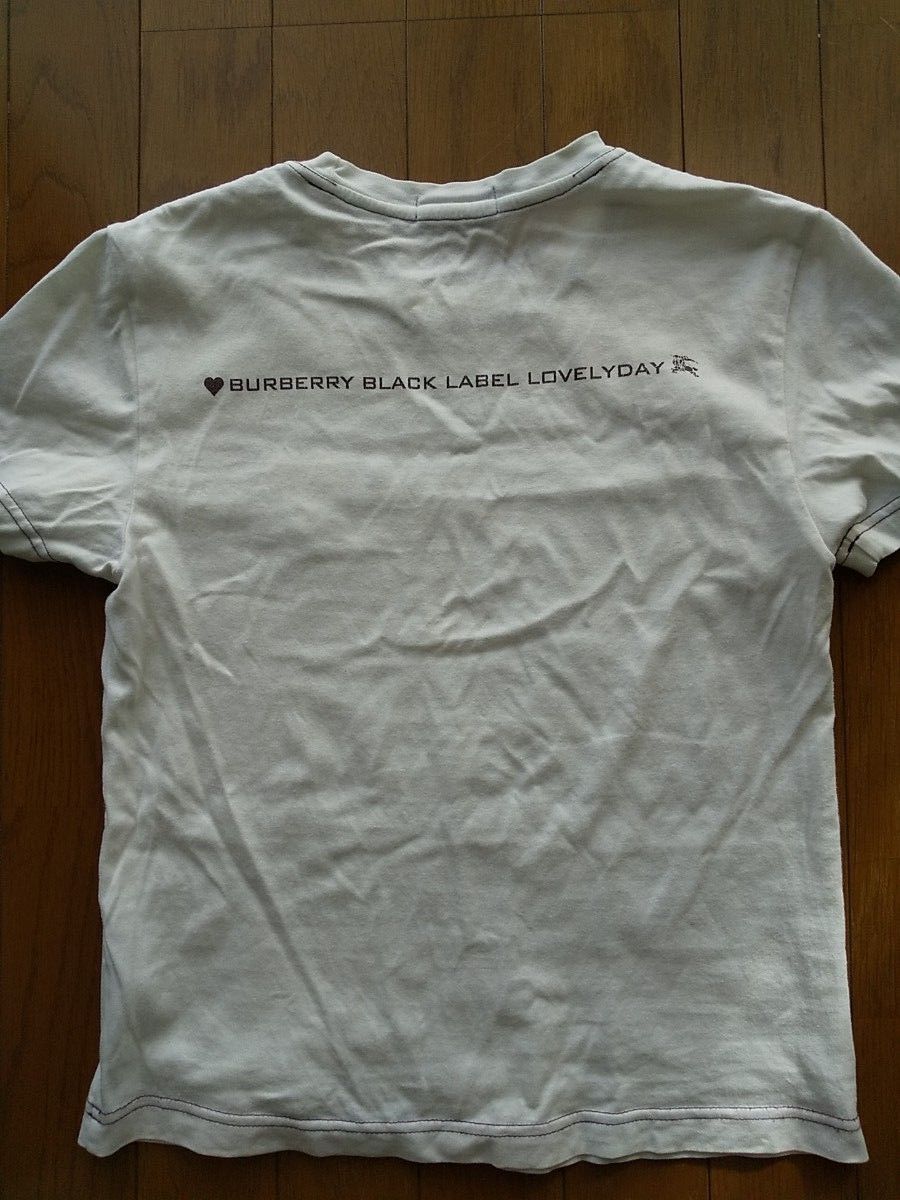 BURBERRY BLACK LABEL バーバリーブラックレーベル 半袖Tシャツ size1 