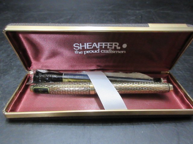 7　SHEAFFER　シェーファー　箱入　万年筆　ペン先　太さ表示無　14K　14金　ジャンク_画像4