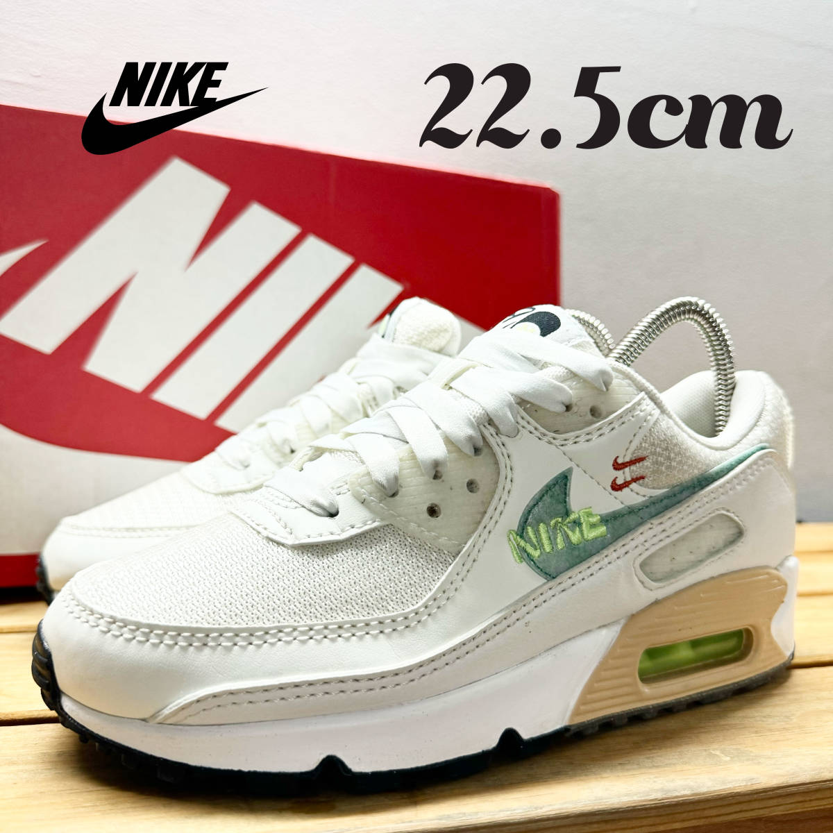 極美品 NIKE WMNS AIR MAX 90 SE ナイキ エア マックス 90 SE