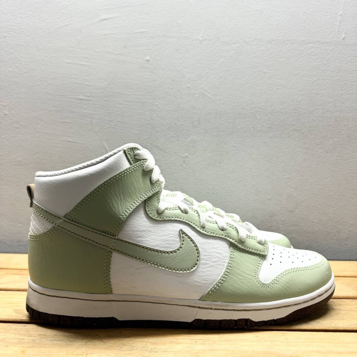 極美品 Nike Dunk High Honeydew ナイキ ダンク ハイ ハニーデュー スニーカー 29cm DQ7680-300_画像3