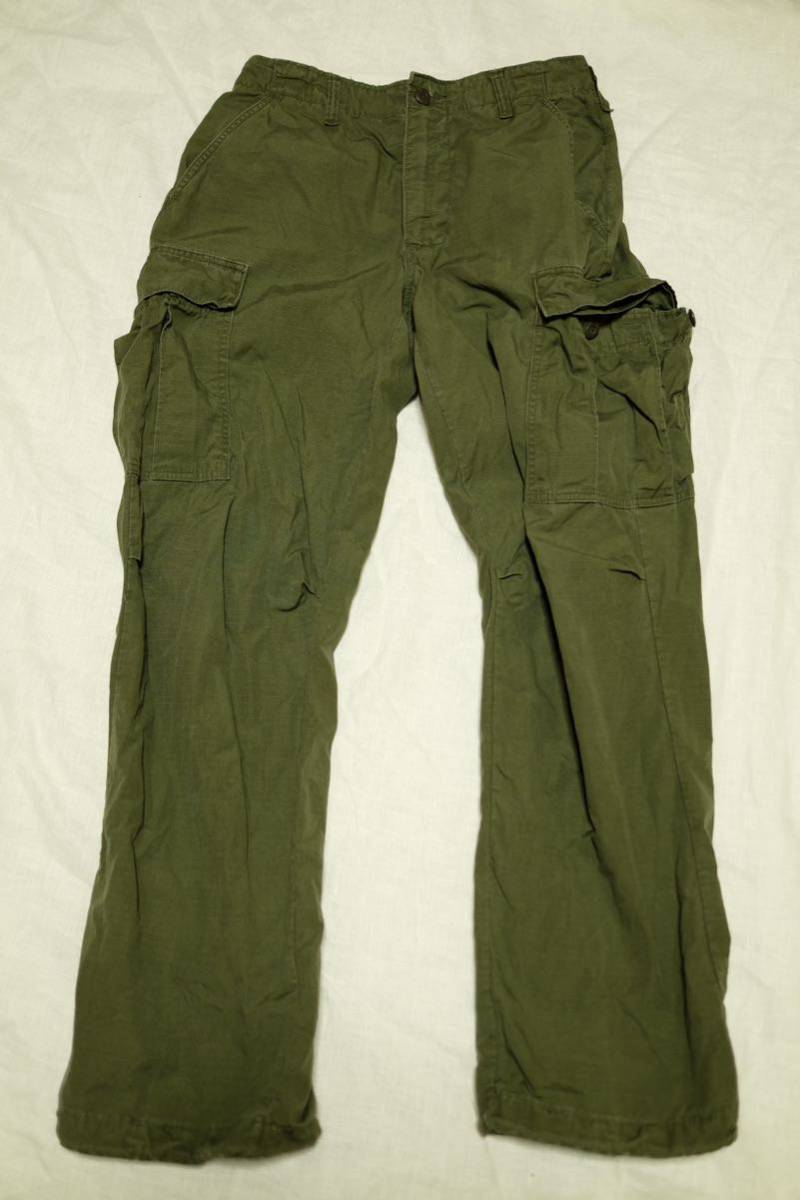 60s Us army ジャングルファティーグ 4th small-long vintage ヴィンテージ Jungle Fatigue 軍パン M-51 M-65 M-47 カーゴパンツ ciota