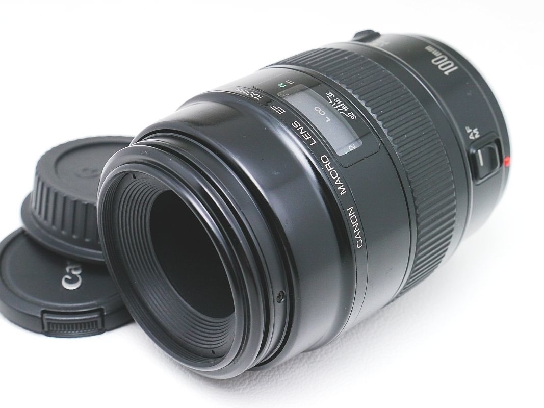 試写あり【実用良品】 Canon キャノン EF 100mm F2.8 MACRO 本格マクロ 35mm フルサイズ_画像1