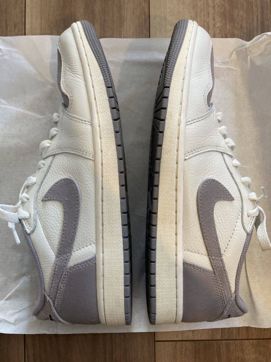 NIKE AIR JORDAN 1 RETRO LOW OG エアジョーダン1 ローAtmosphere Grey サイズ28センチCZ0790-101 アトモスフィアグレー ナイキ _画像7