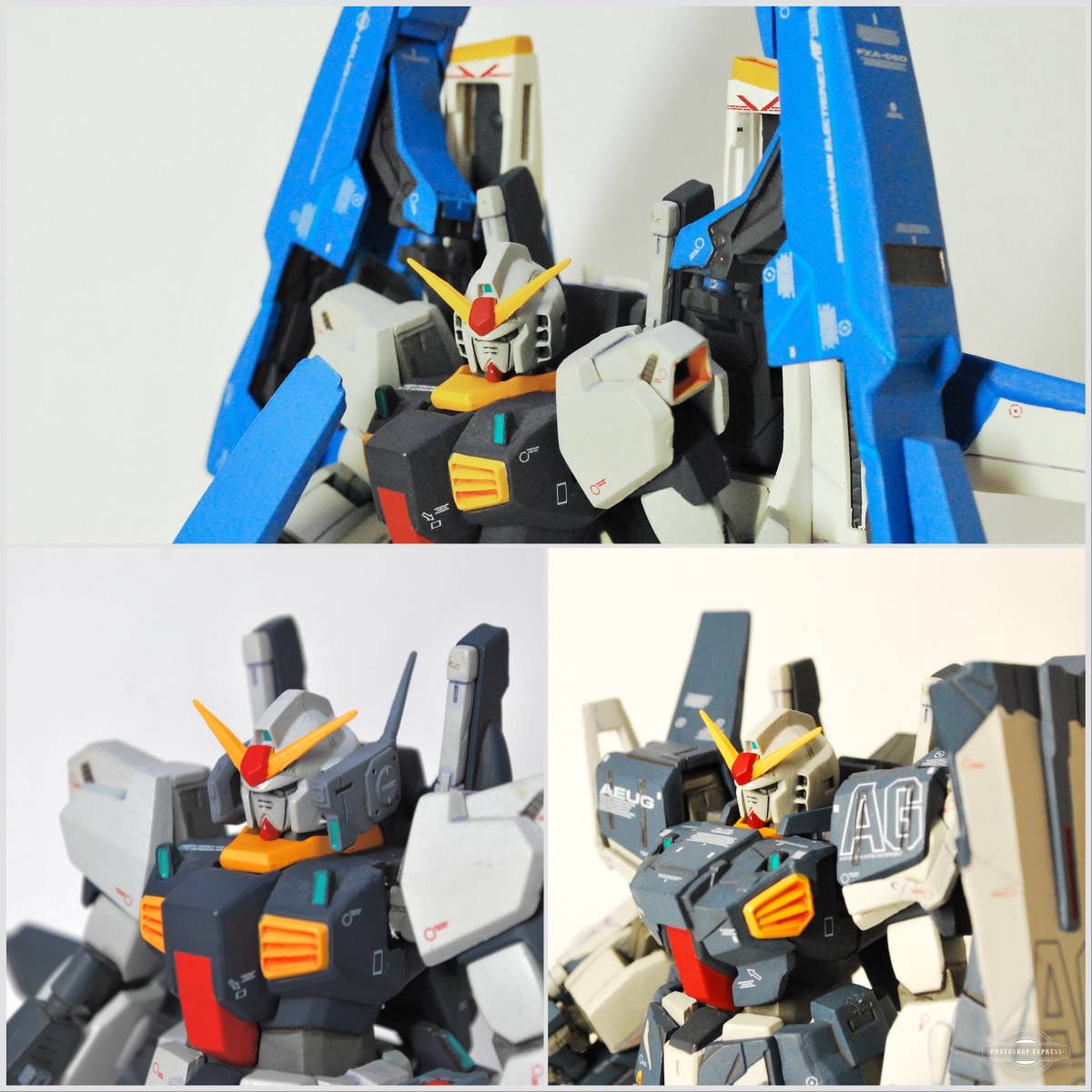 【中古】 FXA-05D+RX-178 スーパーガンダム / FA-178 フルアーマー ガンダム MK-Ⅱ GUNDAM FIX FIGURATION #0019 / GFF / G.F.F. _画像2