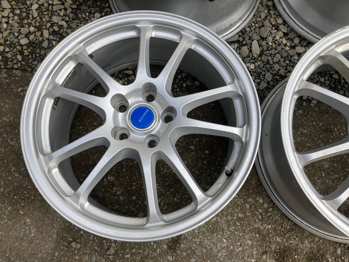 BRIDGESTONE ECO FORME 18x8J PCD114.3 オフセット+45 _画像5