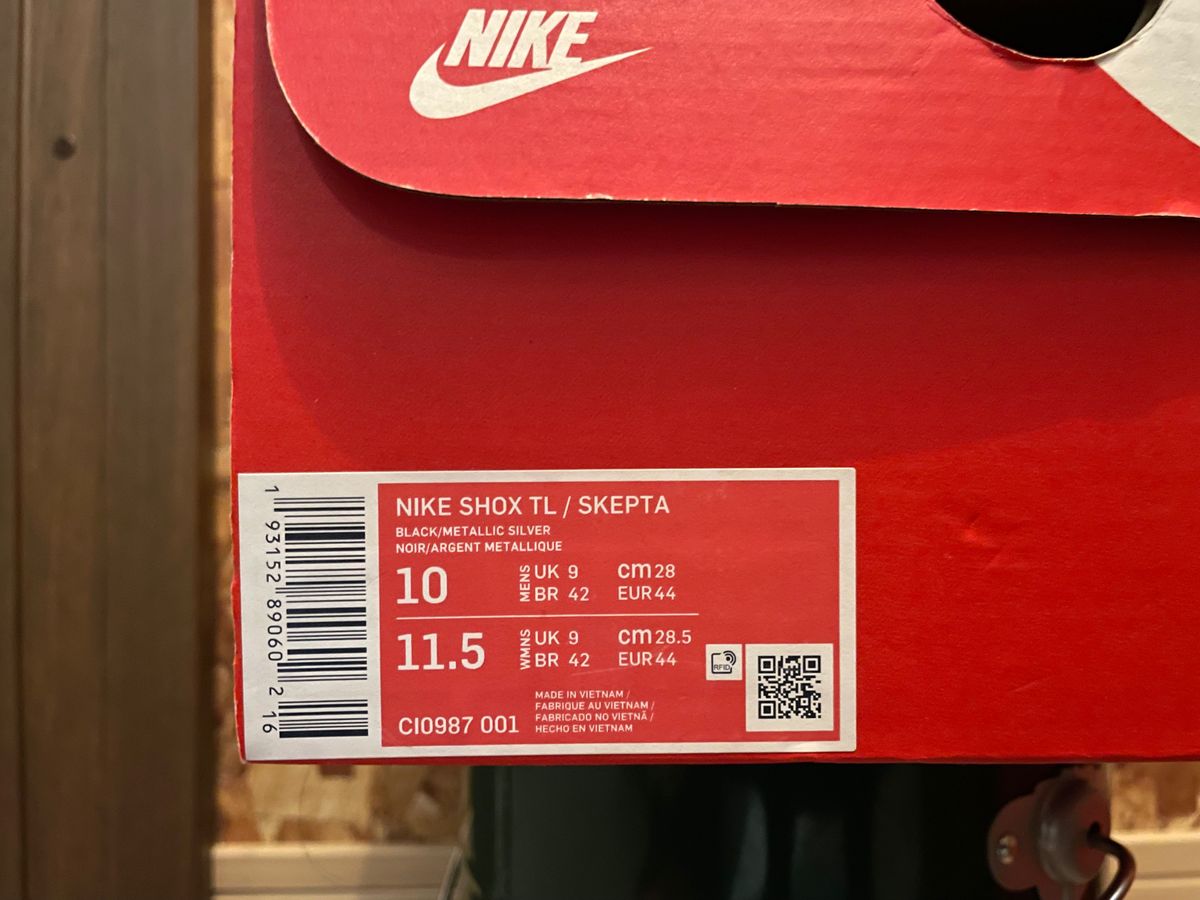 SKEPTA × NIKE SHOX TL BLACK/UNIVERCITYREDスケプタ×ナイキ SKEPTA × NIKE SHOX TL BLACK/UNIVERCITYREDスケプタ×ナイキ