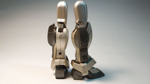 1/100 Gundam double X ( maneuver new century Gundam X) legs part * painting have gun pra final product Junk 