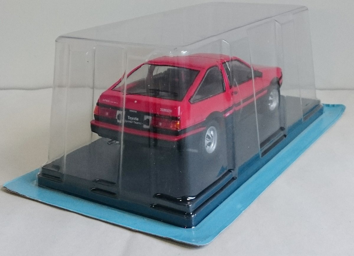 [W3350] 国産名車コレクション Vol.69 (2019.4.30号) Toyota Sprinter Trueno [1983] / 未開封 アシェット トヨタ スプリンター ミニカー_画像4