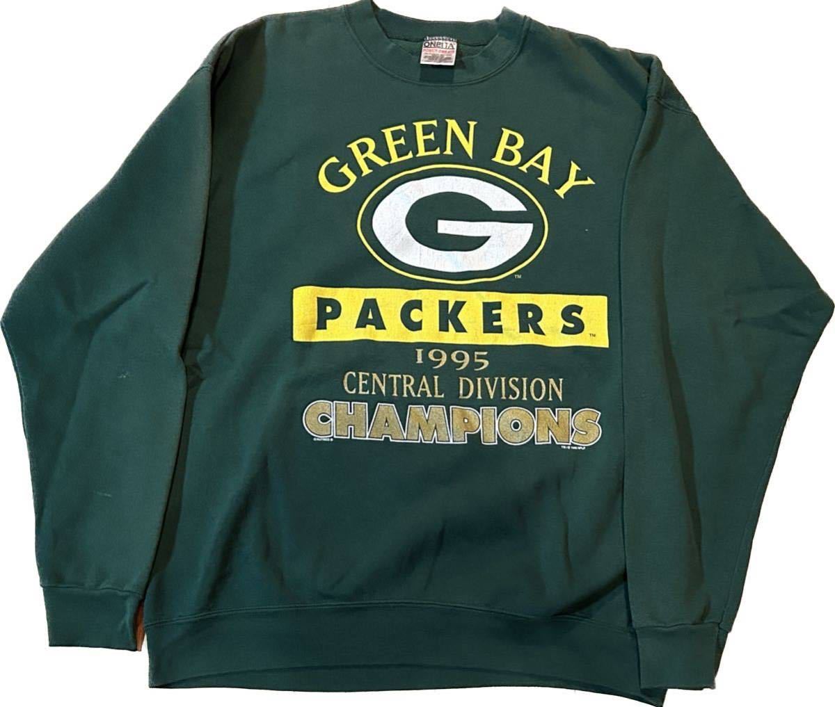 XL USA製 90s Green Bay Packers グリーンベイパッカーズ スウェット