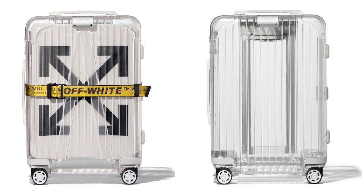新品未開封 付属品完備 限定 希少 RIMOWA リモワ off-white オフホワイト VIRGIL ABLOH ヴァージルアブロー シースルー スケルトン