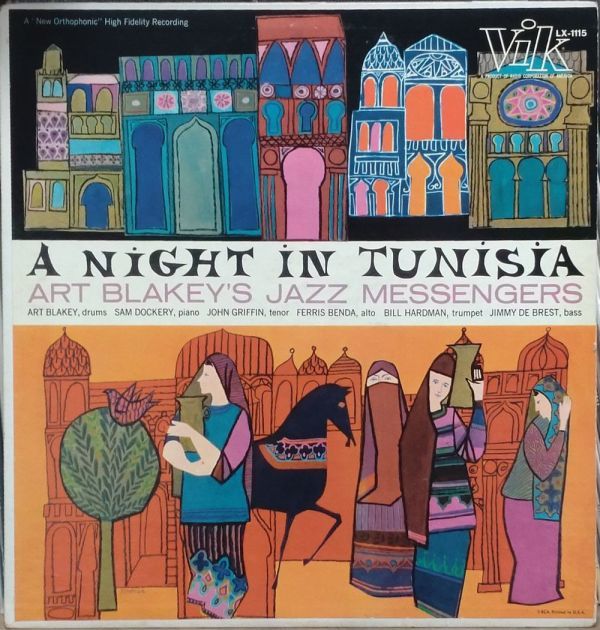 US盤Vik両溝オリジナルMono Art Blakey/A Night In Tunisia