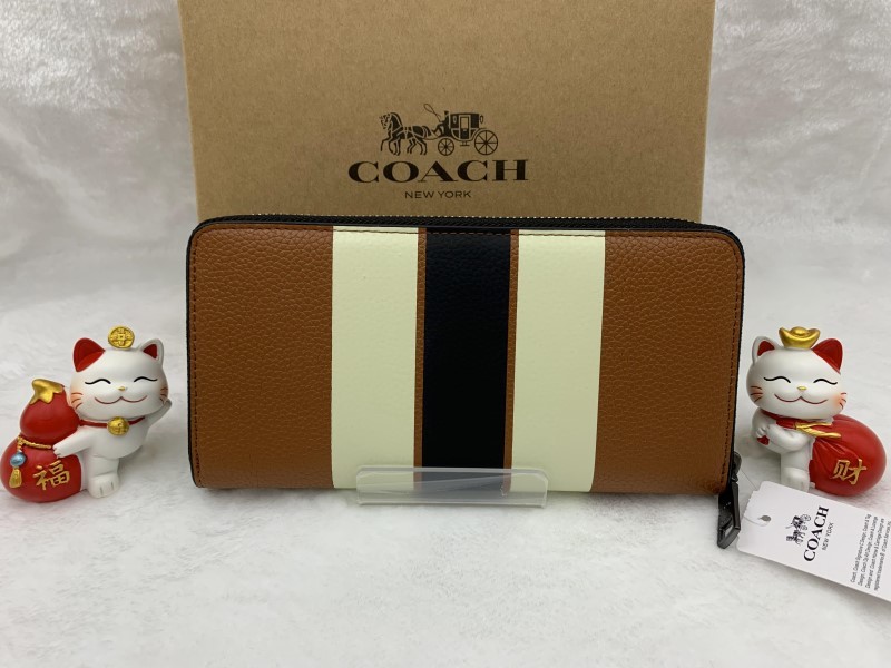 コーチ COACH 長財布 財布 プレゼント 贈り物 シグネチャー ロング ジップ 新品 未使用 ファッション F75395 C299_画像3