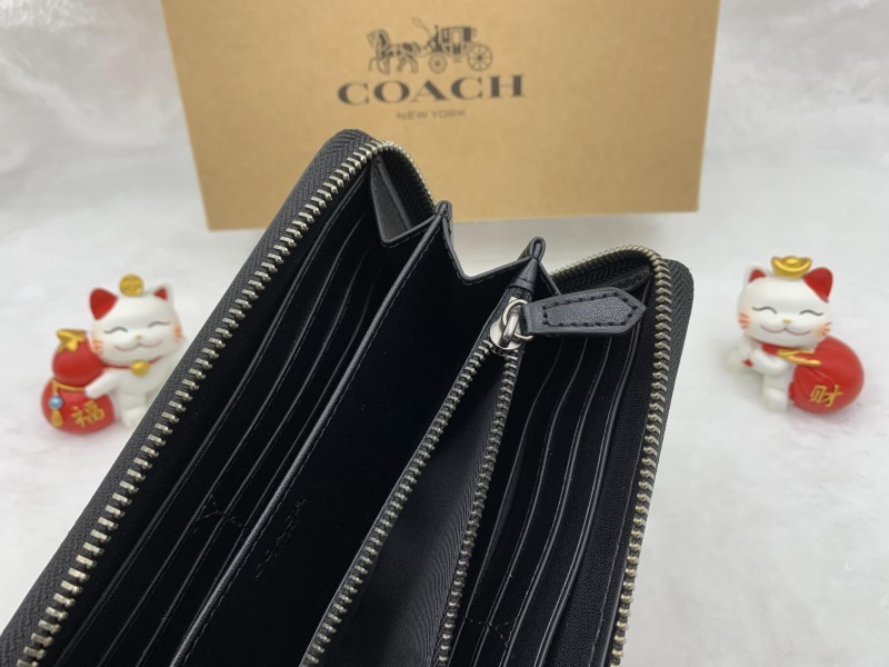 コーチ COACH 長財布 財布 プレゼント 贈り物 シグネチャー ロング ジップ 新品 未使用 ファッション F75395 C299_画像9