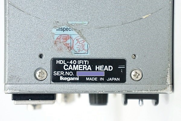 Yahoo!オークション - Ikegami/池上 HDTVカメラヘッド HDL-40 Yahoo!オークション - Ikegami/池上 HDTVカメラヘッド HDL-40