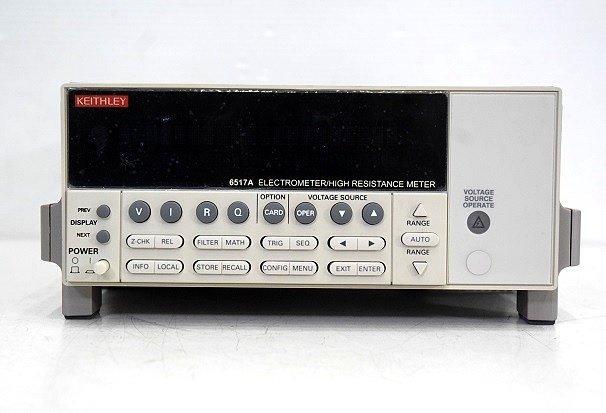 KEITHLEY エレクトロメーター ELECTROMETER/HIGH RESISTANCE METER 高抵抗メーター■6517A 中古■送料無料_画像2