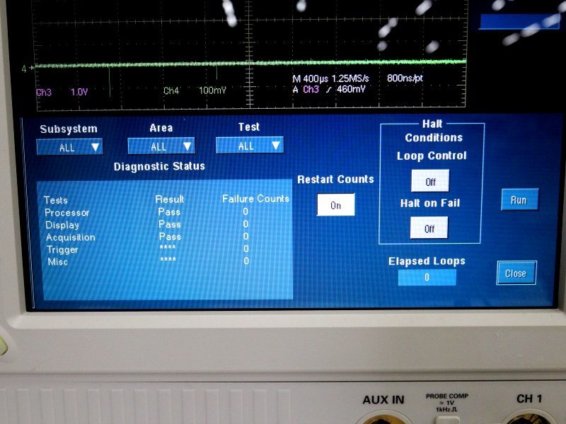 Tektronix/テクトロニクス DIGITAL PHOSPHER OSILLOSCOPE デジタルオシロスコープ■TDS5104B 中古【訳あり・ジャンク品】■送料無料_画像2