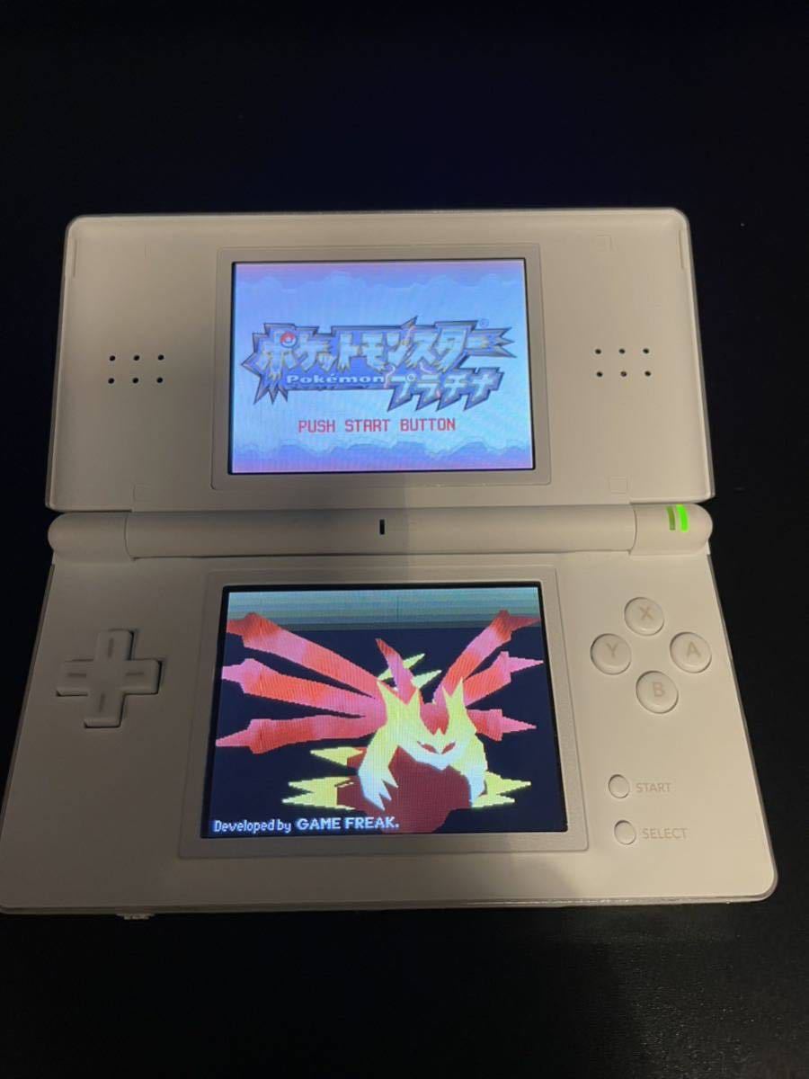 (中古完動品)ポケモンセンターオリジナル ニンテンドーDS Lite ギラティナエディション 訳ありジャンク扱い_画像2