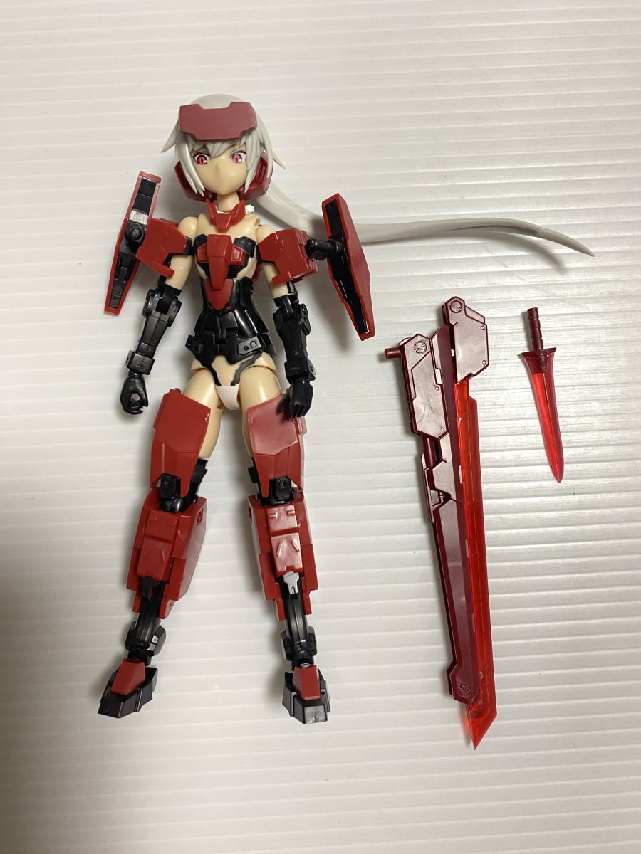 フレームアームズ・ガール＆ウェポンセット　迅雷Ver.　コトブキヤ プラモデル ジャンク　_画像1