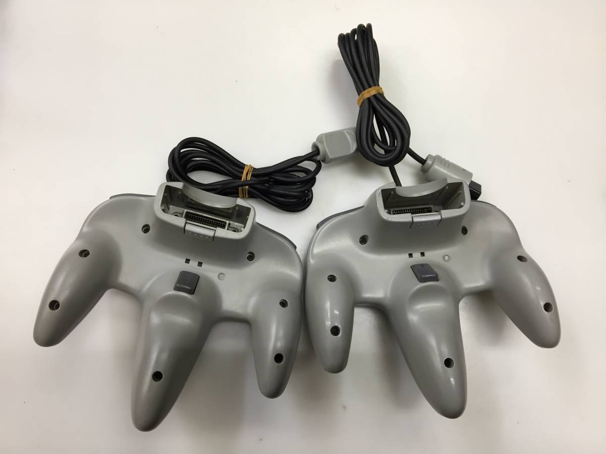 NINTENDO NINTENDO64 controller NUS-005 2 piece secondhand goods B-9797