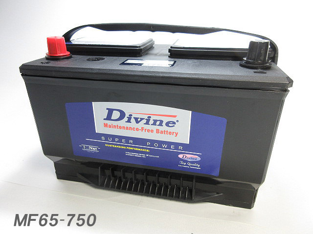 MF65-750 Divineバッテリー 65-6MF 65-7MF 65-6YR 互換 フォード エクスプローラー エクスカージョン エコノライン エクスペディション_画像4